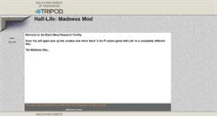 Desktop Screenshot of hlmadness.tripod.com