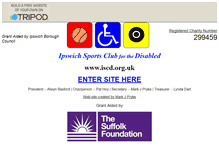 Tablet Screenshot of ipswich-disabled-sport.tripod.com