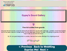Tablet Screenshot of gypsiewitch.tripod.com