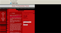 Desktop Screenshot of gonetilnovember.tripod.com