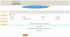 Desktop Screenshot of new-india-rubber.tripod.com