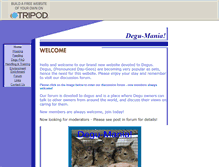 Tablet Screenshot of degu-info.tripod.com