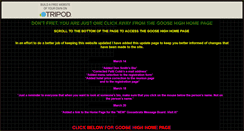 Desktop Screenshot of goosebrat.tripod.com