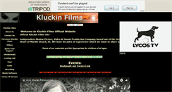 Desktop Screenshot of kluckinfilms.tripod.com