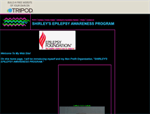 Tablet Screenshot of epilepsyawareness.tripod.com