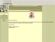 Tablet Screenshot of intcollegeofbishops.tripod.com