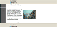 Desktop Screenshot of kamalicgallery.tripod.com
