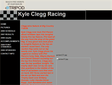 Tablet Screenshot of cleggracer.tripod.com