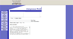 Desktop Screenshot of entreworld.tripod.com