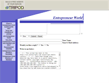 Tablet Screenshot of entreworld.tripod.com