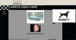 Desktop Screenshot of larrysusedcars.tripod.com
