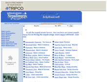 Tablet Screenshot of nepalimp3s.tripod.com