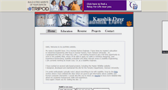Desktop Screenshot of kaushikdave.tripod.com
