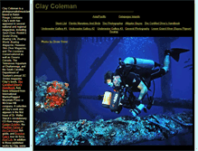 Tablet Screenshot of claycoleman.tripod.com