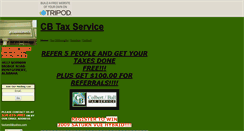 Desktop Screenshot of cbtaxservice.tripod.com