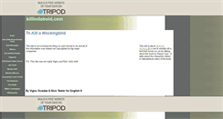 Desktop Screenshot of hippy419.tripod.com
