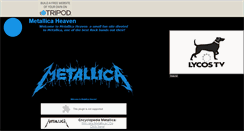 Desktop Screenshot of metalrock1.tripod.com