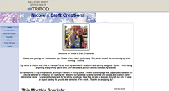 Desktop Screenshot of nicolescreationsfl.tripod.com