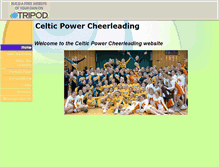Tablet Screenshot of celticpowercheer.tripod.com