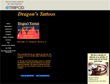 Tablet Screenshot of dragons-tattoos.tripod.com