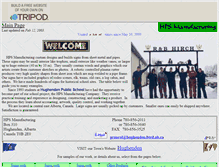 Tablet Screenshot of hpsmanufacturing.tripod.com