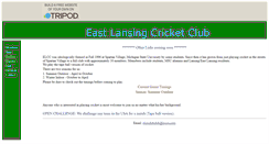 Desktop Screenshot of elcricketclub.tripod.com