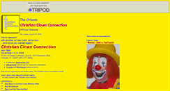 Desktop Screenshot of clownconnection.tripod.com