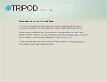 Tablet Screenshot of club.tripod.com