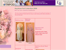 Tablet Screenshot of kayannafall2006.tripod.com