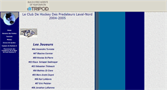 Desktop Screenshot of predateurs2004.tripod.com