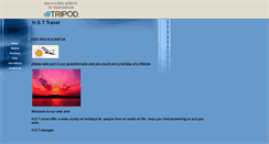 Desktop Screenshot of hsttravel.tripod.com