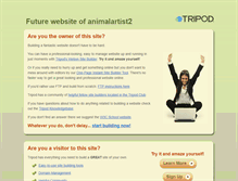 Tablet Screenshot of animalartist2.tripod.com