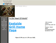 Tablet Screenshot of eastsidegrill.tripod.com