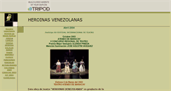 Desktop Screenshot of heroinasvenezolanas.ve.tripod.com
