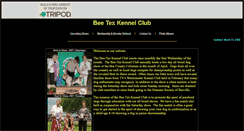 Desktop Screenshot of beetexkennelclub.tripod.com