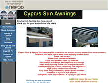 Tablet Screenshot of cyprussunawnings.tripod.com