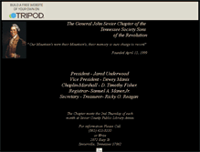 Tablet Screenshot of johnsevierchapter.tripod.com