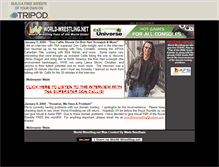 Tablet Screenshot of proactionwrestling.tripod.com