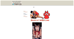 Desktop Screenshot of bearcatwrestling.tripod.com