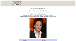 Desktop Screenshot of colinfirthrolespage.tripod.com