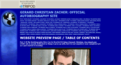 Desktop Screenshot of gerard-chris-zacher.tripod.com