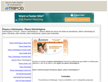 Tablet Screenshot of planosodontologicos.br.tripod.com