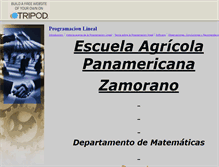 Tablet Screenshot of franciscopaz0.tripod.com