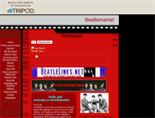 Tablet Screenshot of beatlemania-rigby.tripod.com