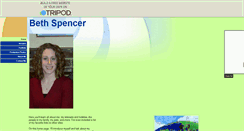 Desktop Screenshot of bethspencer.tripod.com