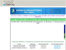 Tablet Screenshot of csirnetlifesciences.tripod.com