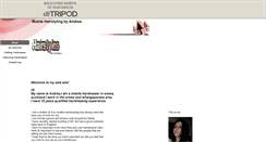 Desktop Screenshot of hairstylingbyandrea.tripod.com
