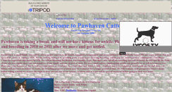 Desktop Screenshot of pawhaven.tripod.com