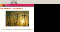 Desktop Screenshot of power-lines.tripod.com