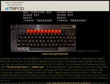 Tablet Screenshot of beebzone.tripod.com